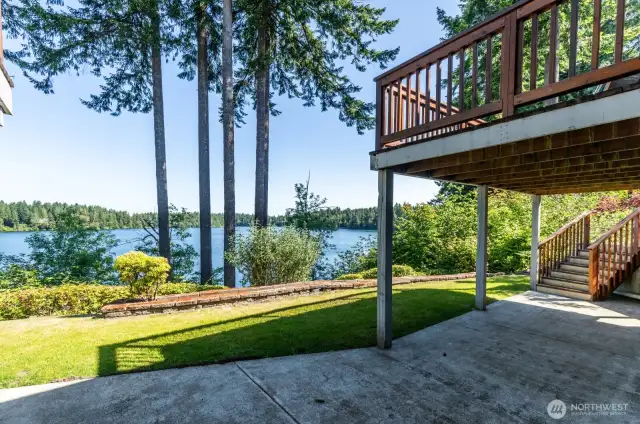 View from yard