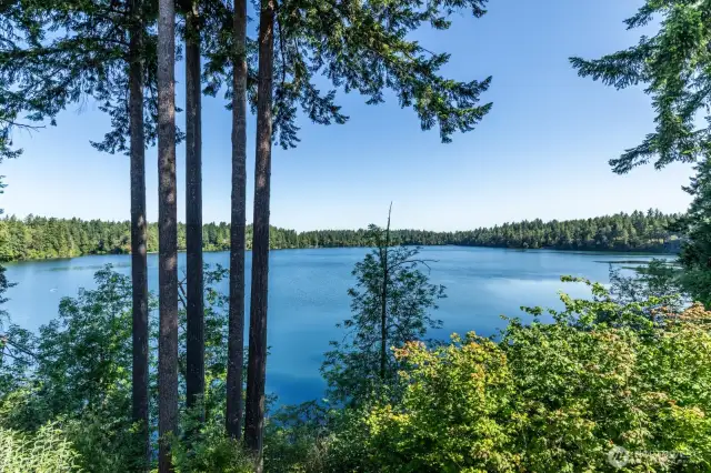 View from deck