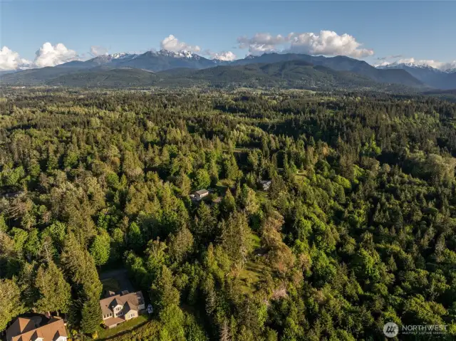 Aerial View to the South
