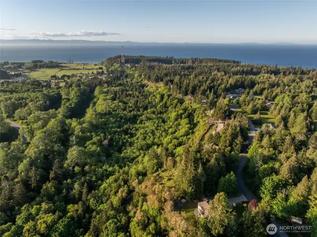 Aerial View of the Bluffs