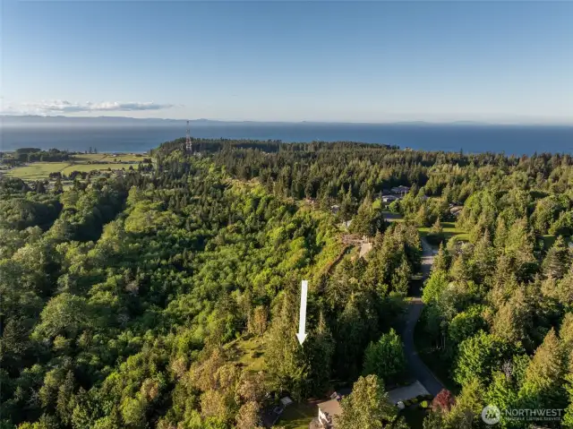 Aerial Shot of Lot 3 Looking North