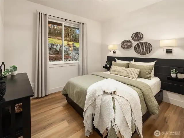 3rd guest bedroom in guest wing