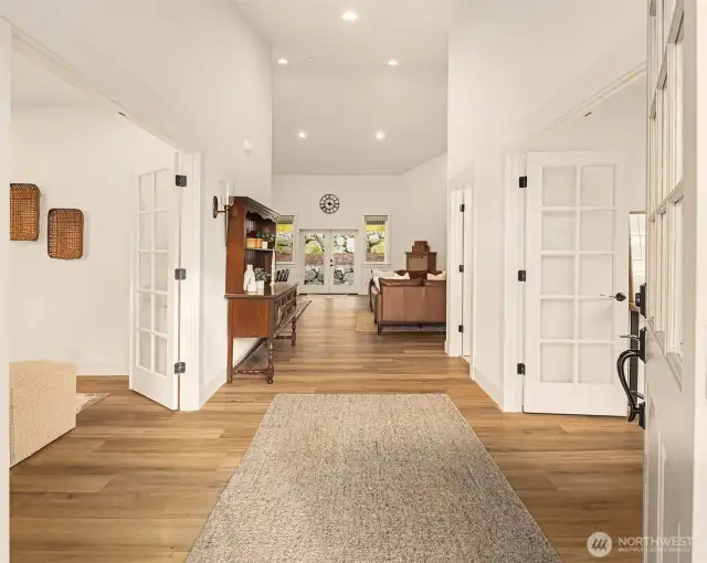 Vaulted ceilings