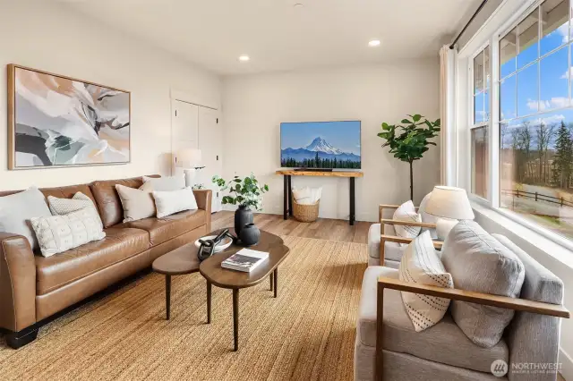 Views from a 2nd living space or 4th bedroom