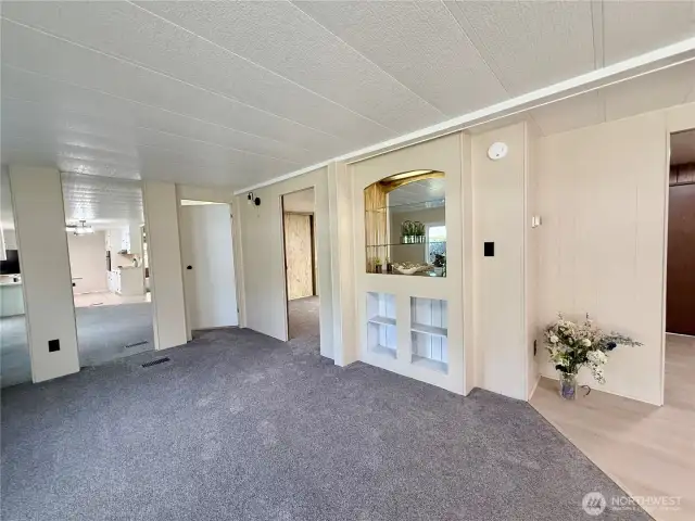 More of the family room.