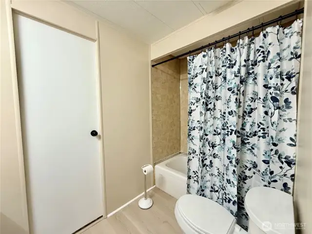 More of the guest bathroom.
