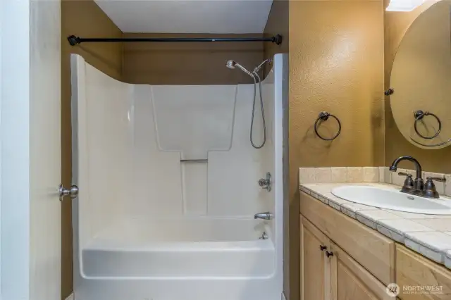Full Bath on Main Floor