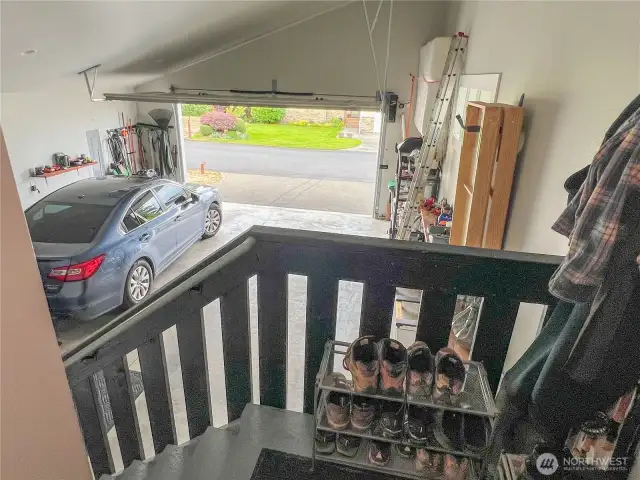 2-car garage.