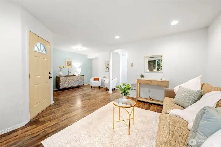 Easy floor plan for spacious living