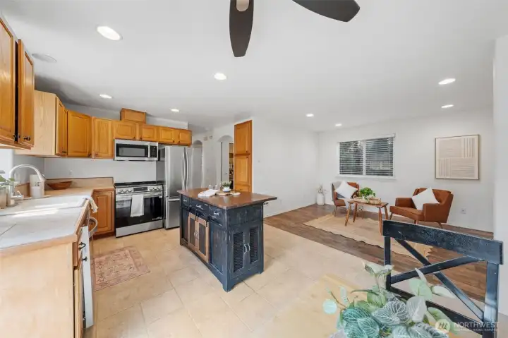 Large kitchen Space