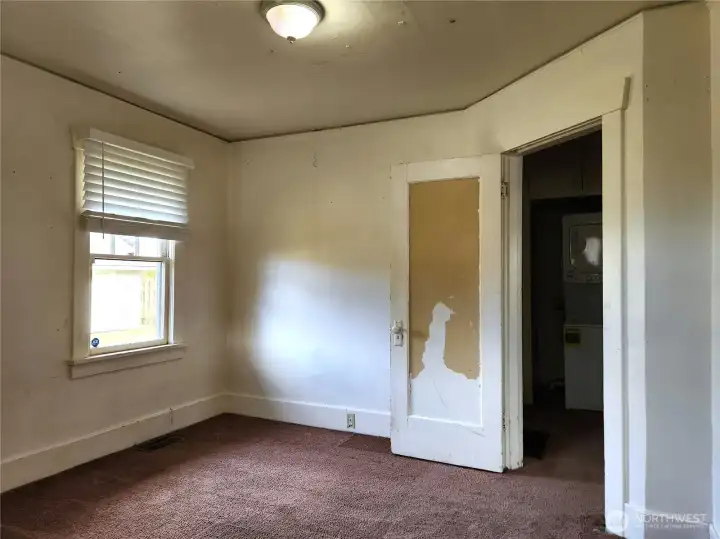 Another view of bedroom 2 at back of house.