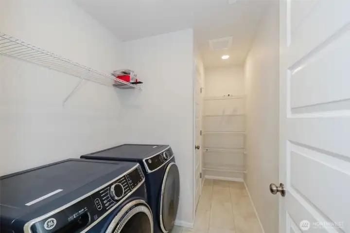 Upstairs laundry- washer and dry stay!