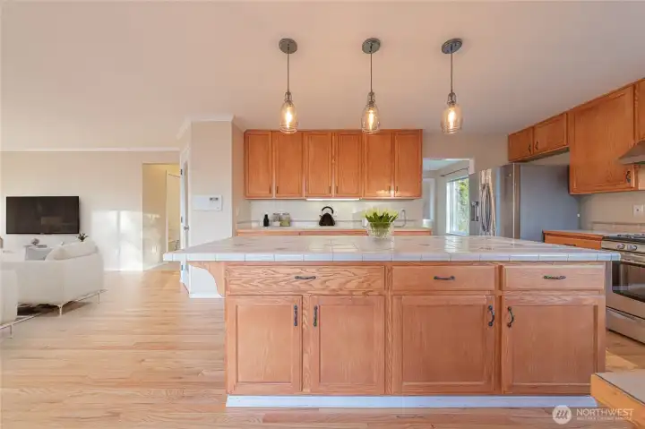 This photo is virtually staged