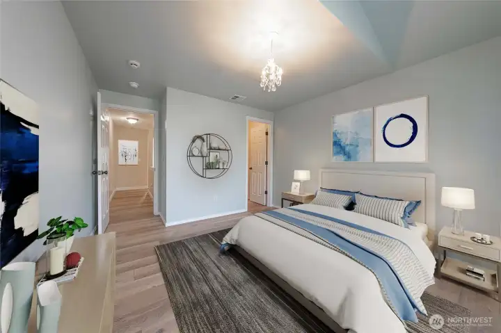 This photo is virtually staged