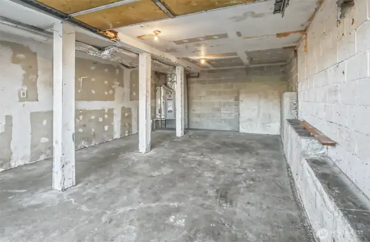 Attached Lower-Level Garage