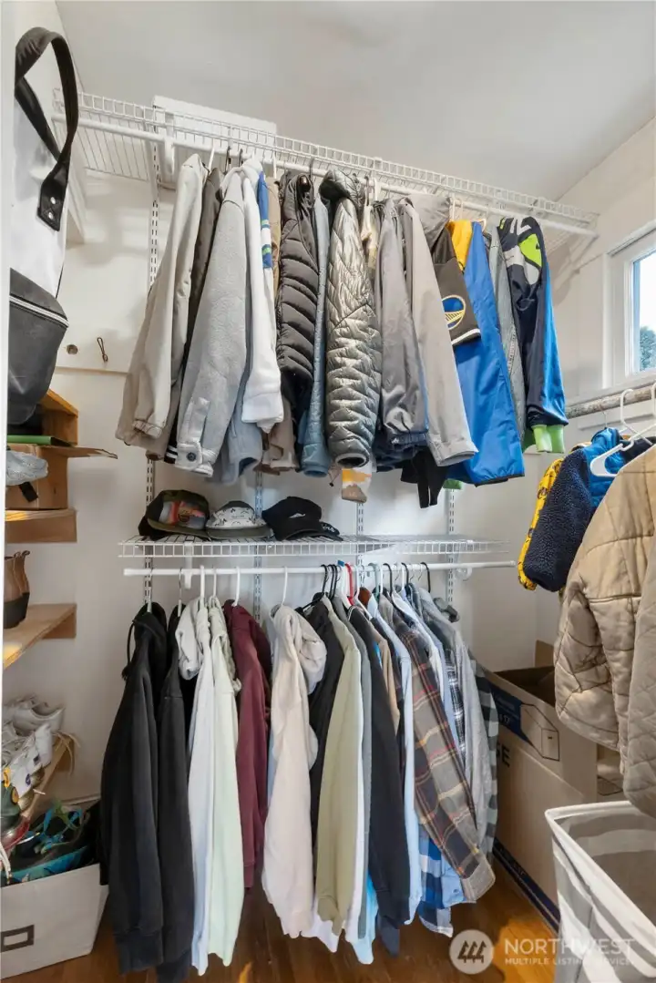 Walk in closet
