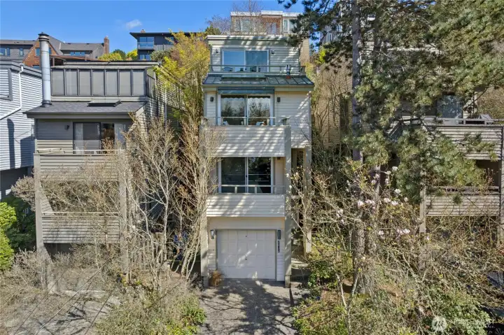 Private home with Sound views