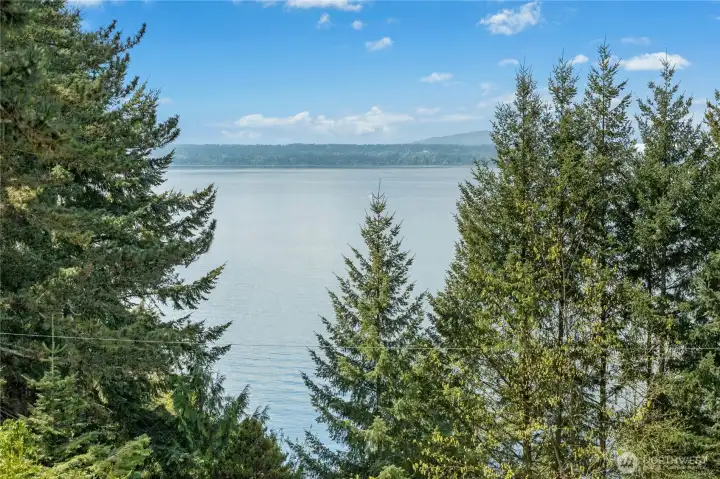 Enjoy views of ountains, Sound and mature trees Enjoy views of ountains, Sound and mature trees