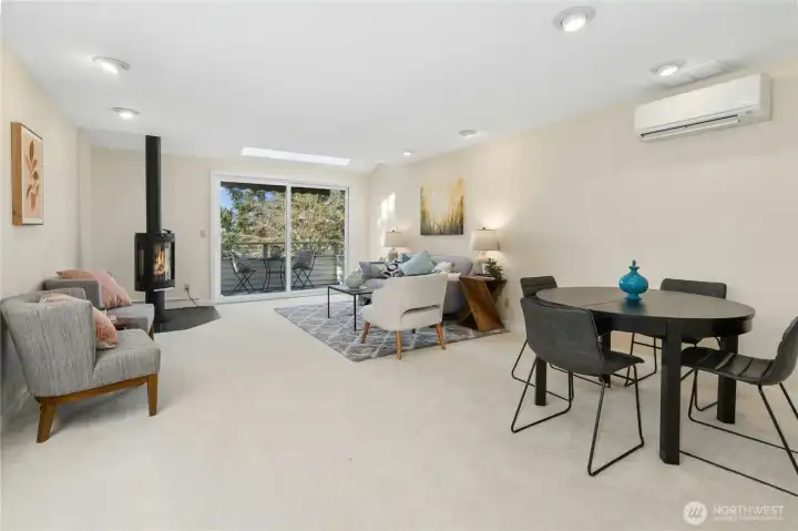 Large living area with open floorplan