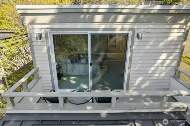 East side of house view from terrace