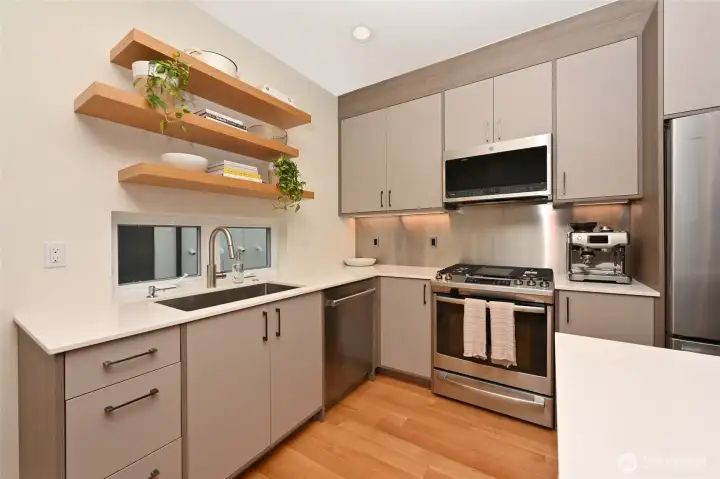 Just right kitchen and work island