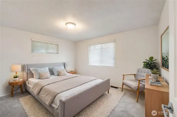 Bedroom 1- Virtually Staged