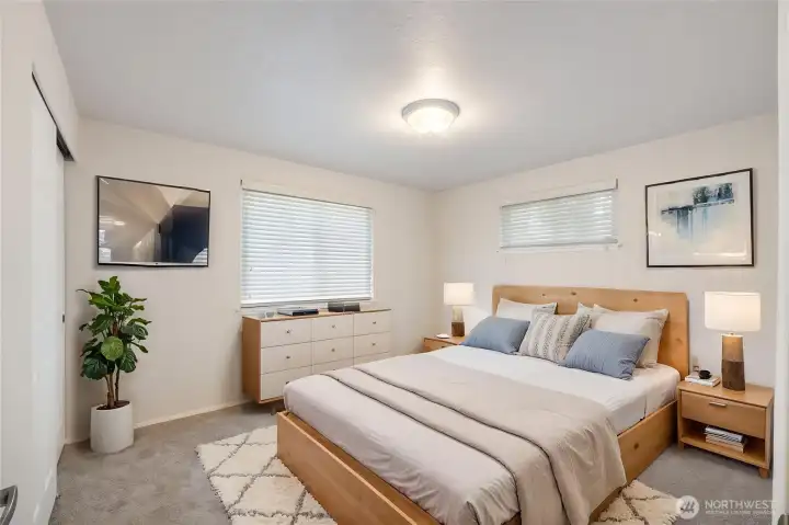 Bedroom 2- Virtually Staged