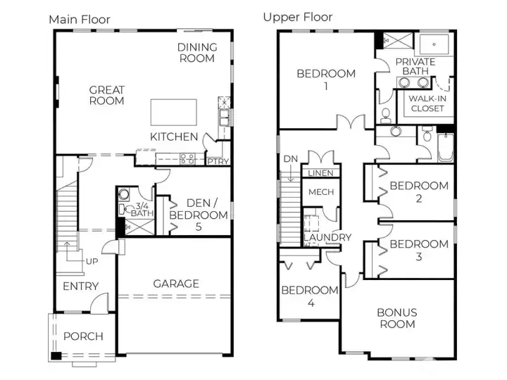 Bridgewater Floorplan