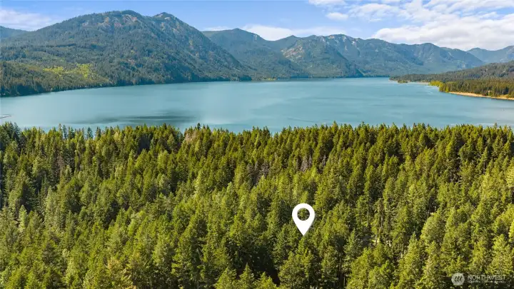 Trails all behind the house lead to Lake Cle Elum!