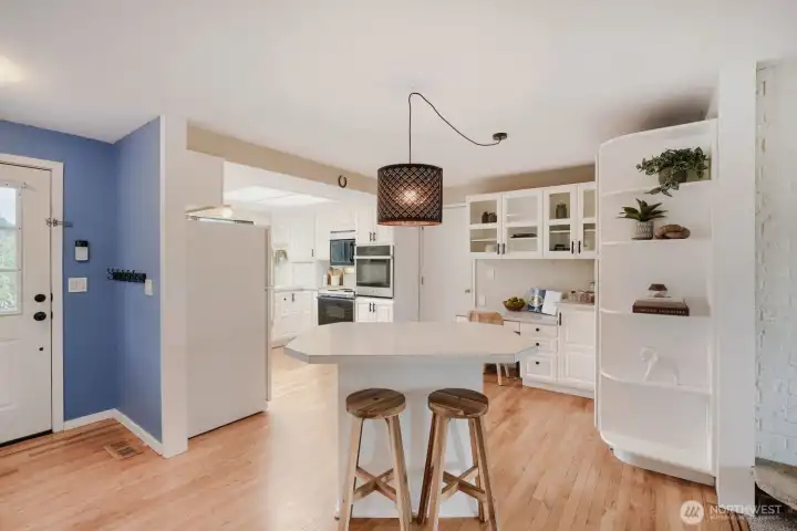 Flowing main floor layout strikes the perfect balance of open and segregated spaces.