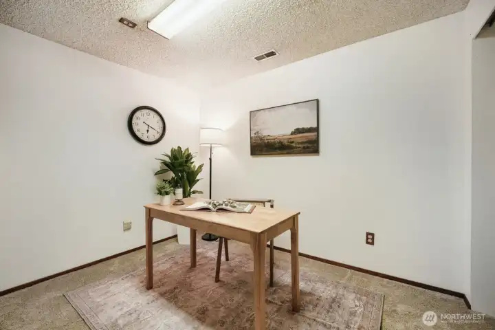 Additional finished room on lower level. What do you need it for? Storage? Office? Media? Hobbies?