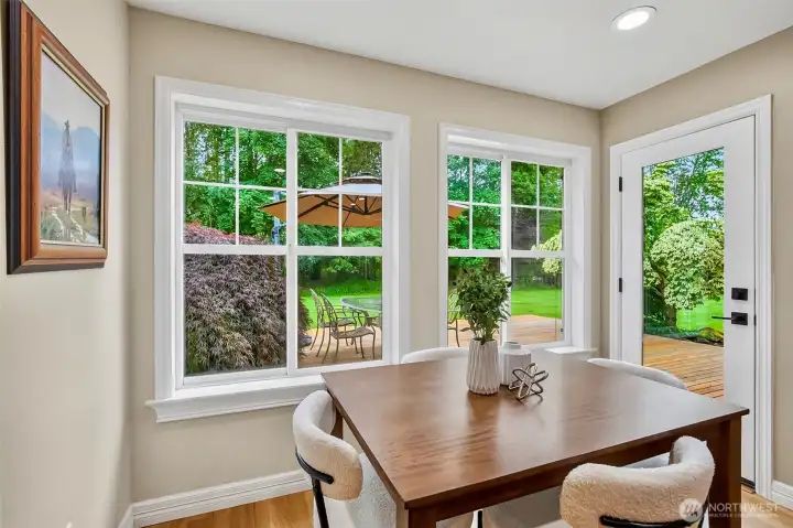 Breakfast nook