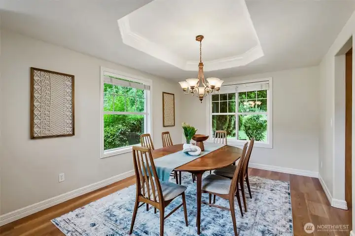 Formal dining space