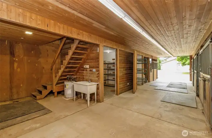 Barn aisle