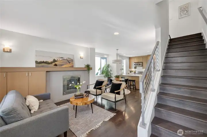 Main-level living area