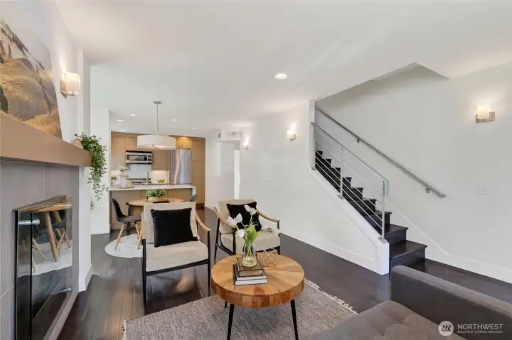 Main-level living area