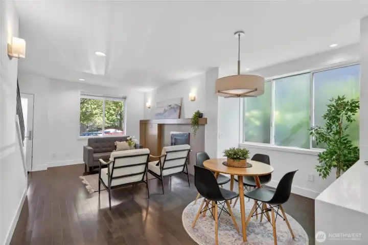 Main-level living area
