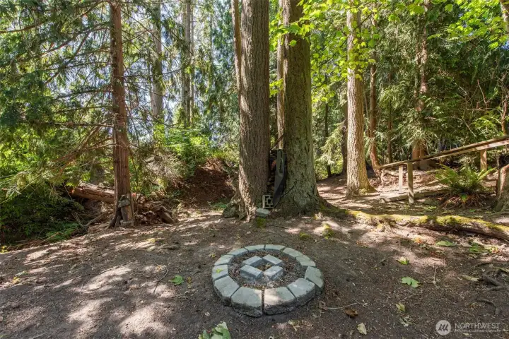 Outdoor forest space