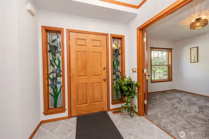 Inside the home & front bedroom / office