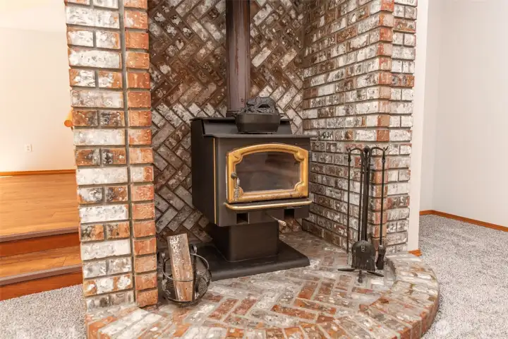 Wood burning stove