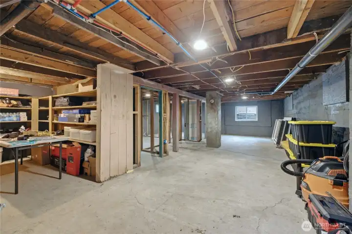 Unfinished Basement Unfinished Basement
