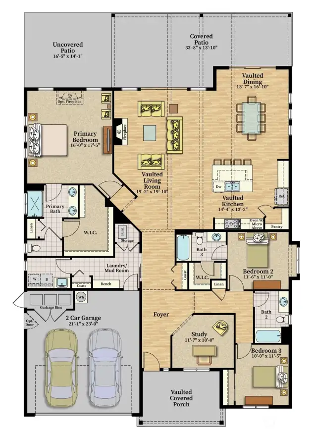 Sinclair Floor Plan