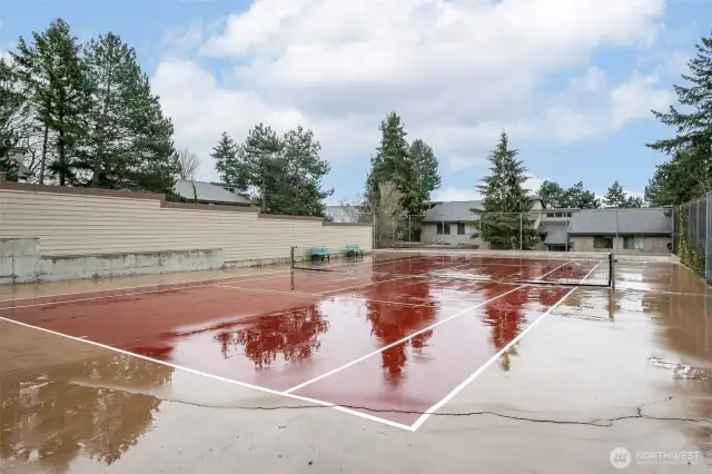 Enjoy the tennis courts this Spring & Summer!