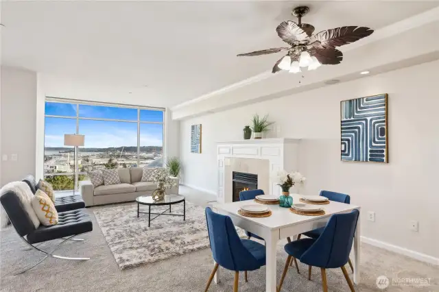 Living Room – Spacious, Sun-Filled, and Framed by Stunning Views!