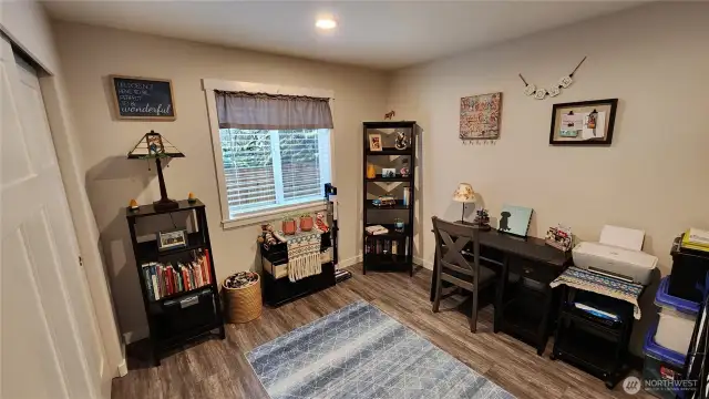 2nd Guest Bedroom currently being used as an office.
