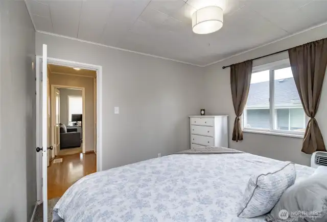 Wake up to soft carpet underfoot and natural light streaming in. The connection to the rest of the home feels just right—private yet accessible.