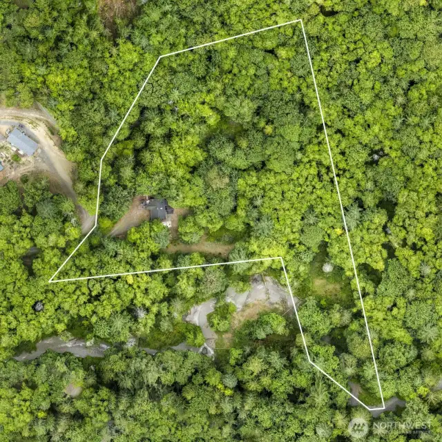 5.2 arces/ overlay of and dry creek bed boundry lines