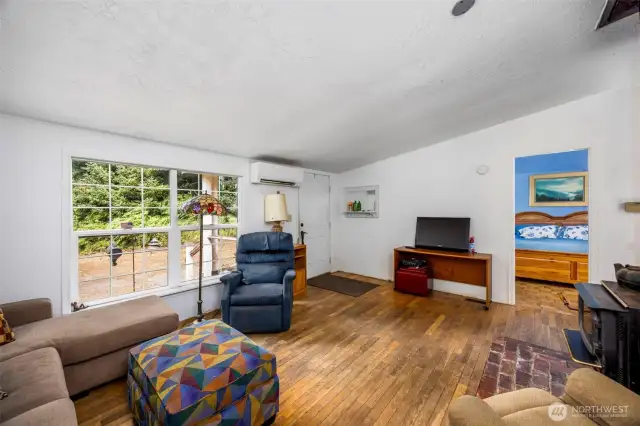 Looking toward front door