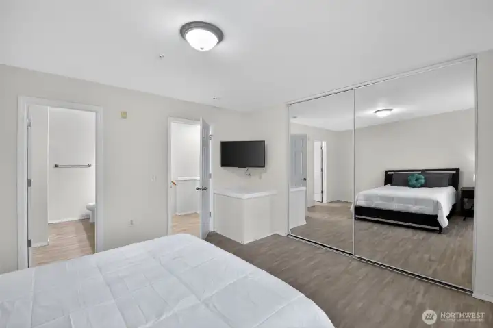 Huge closet in Primary Bedroom