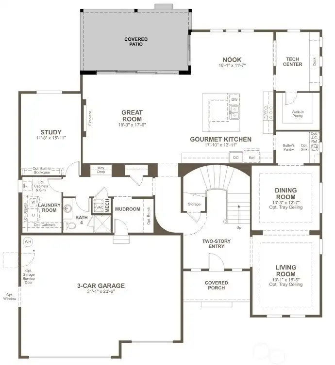 First Floor Harmon Layout